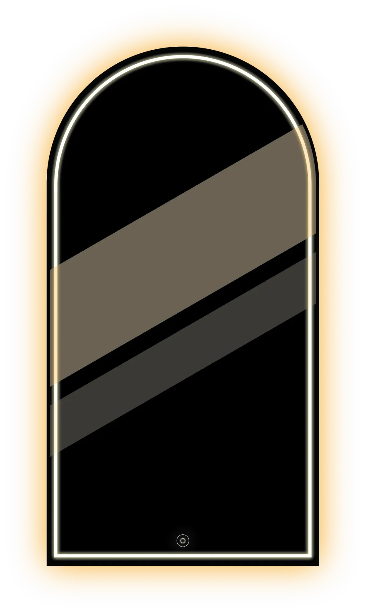 MIROIR ABSTRAITE STYLE RETRO