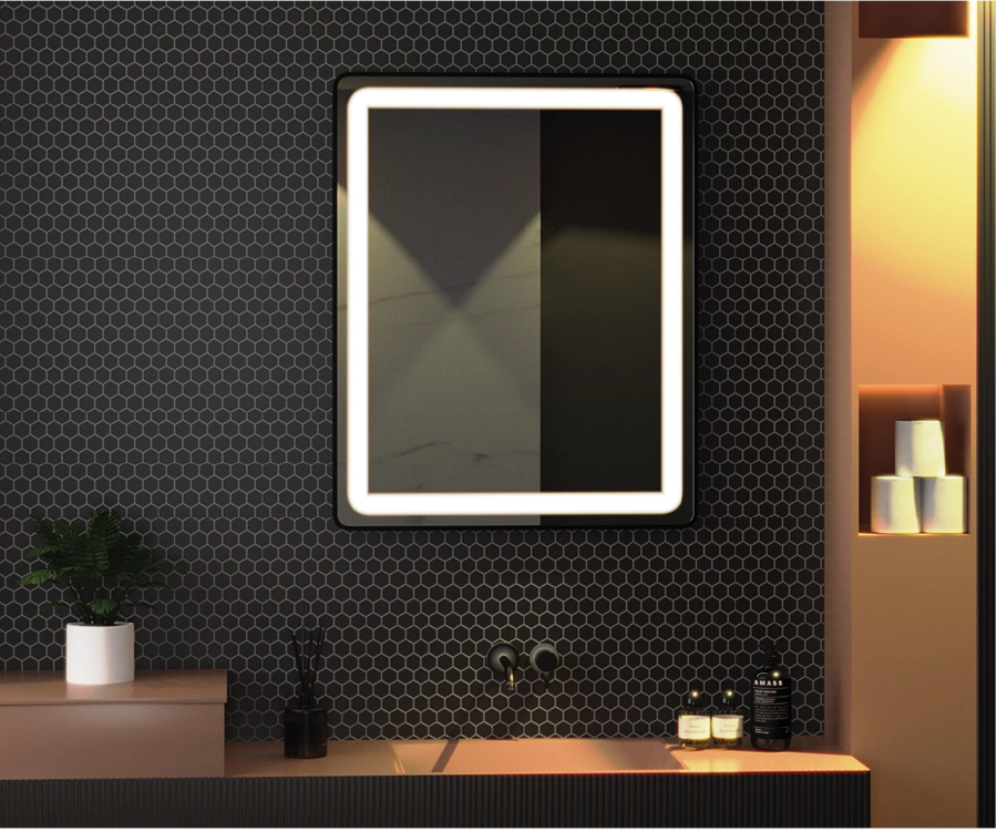 MIROIR RECTANGULAIRE STYLE BRILLANT